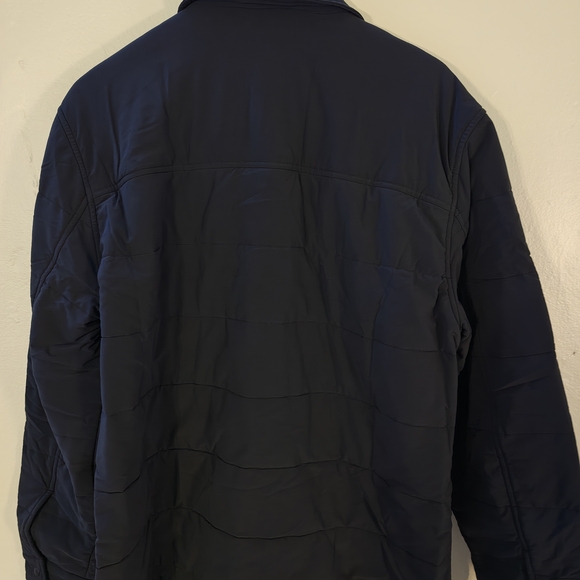 J. Crew Nordic Primaloft Men's Navy Blue Shirt Jacket - Size M - Picture 3 of 3